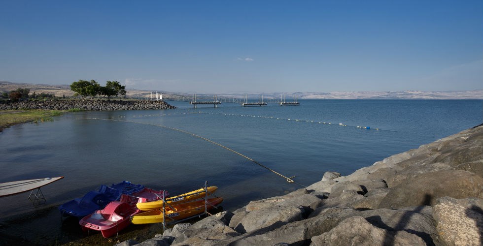 Nof Ginosar beach