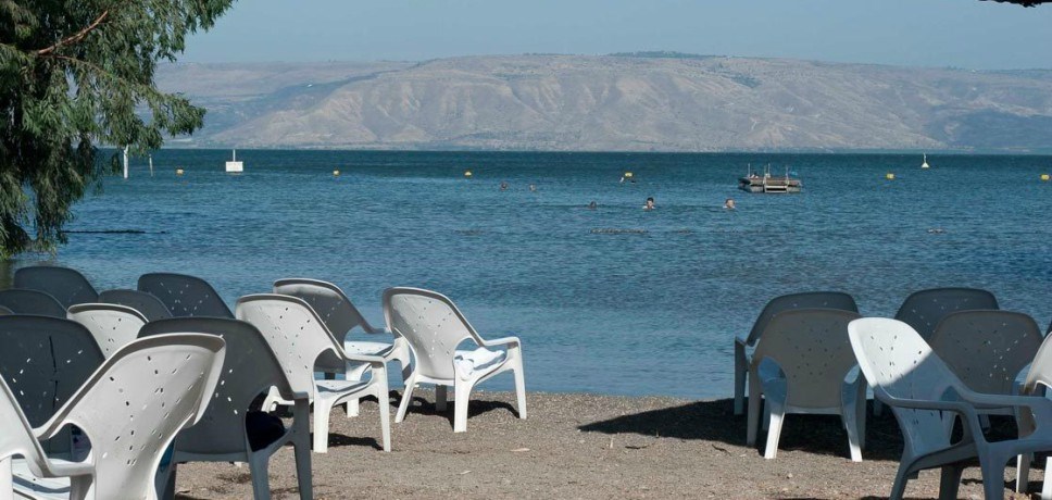 Nof Ginosar beach