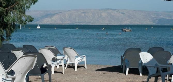 Nof Ginosar beach